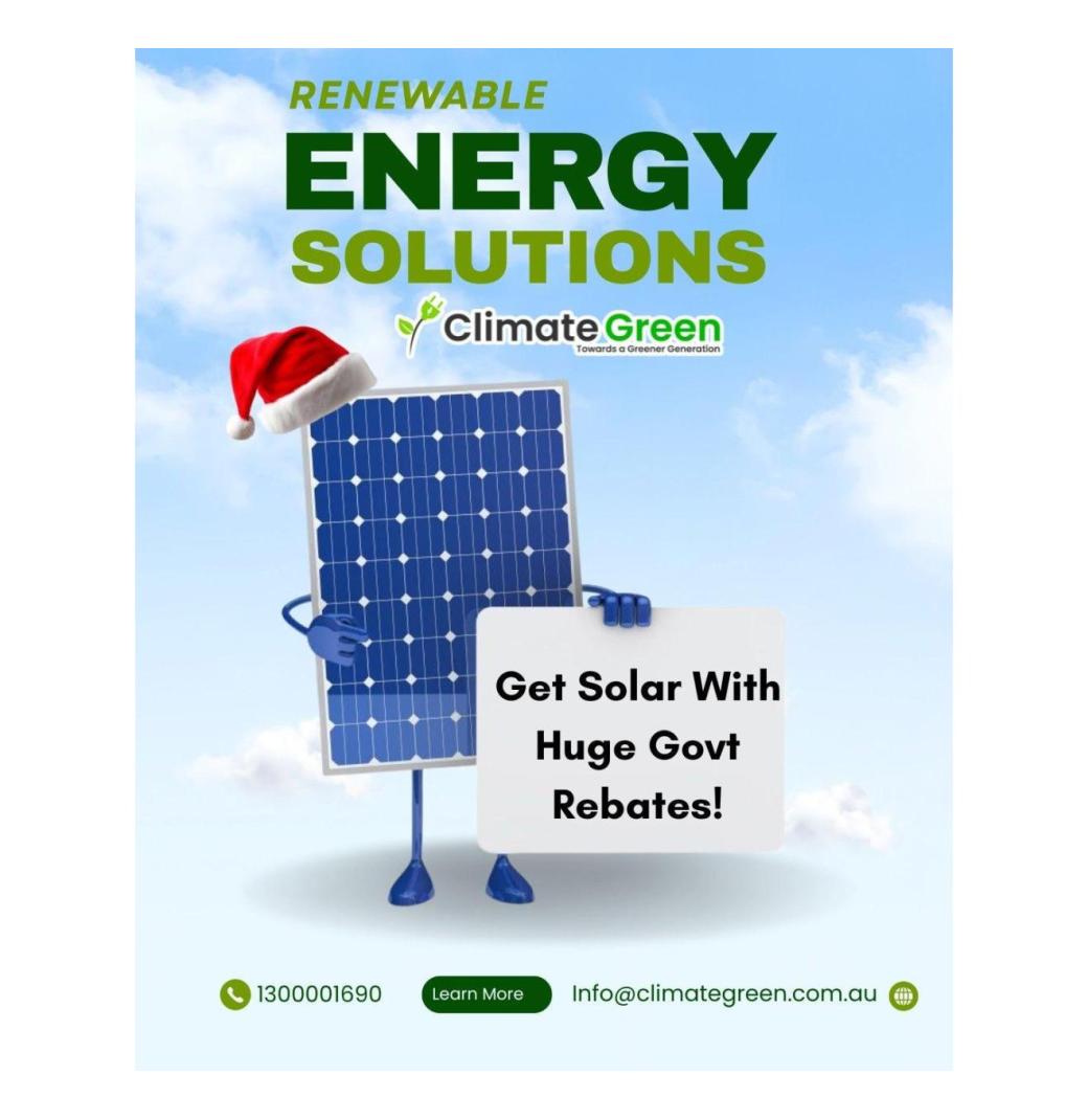 Go Solar This Christmas With Huge Government Rebates
