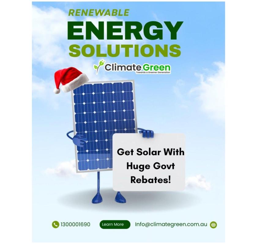 Go Solar This Christmas With Huge Government Rebates