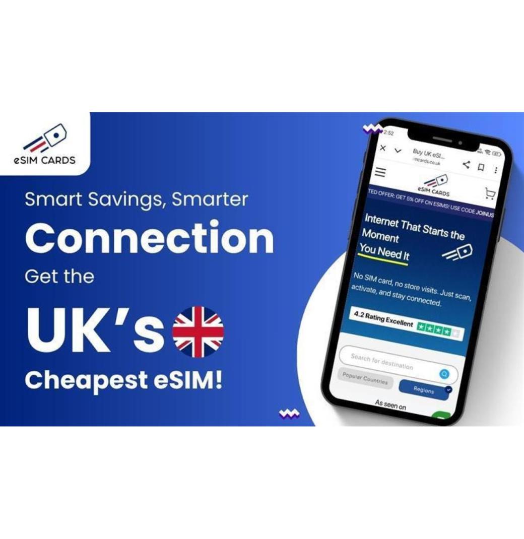 Buy the best eSIM plans for the UK and Europe – Travel Easy