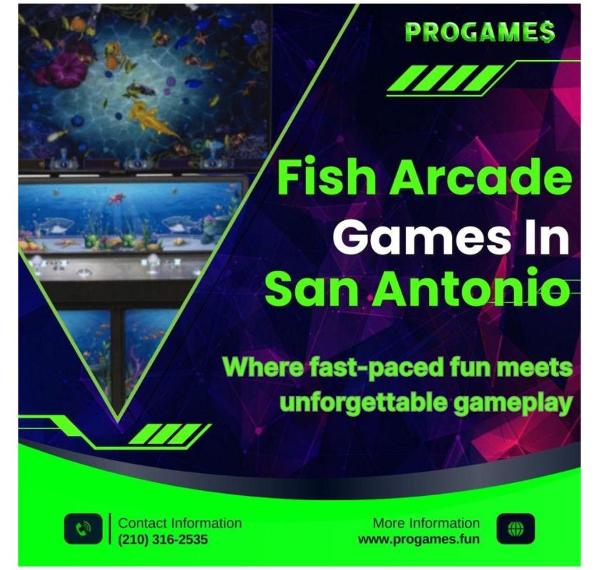 Fish Arcade Games in San Antonio