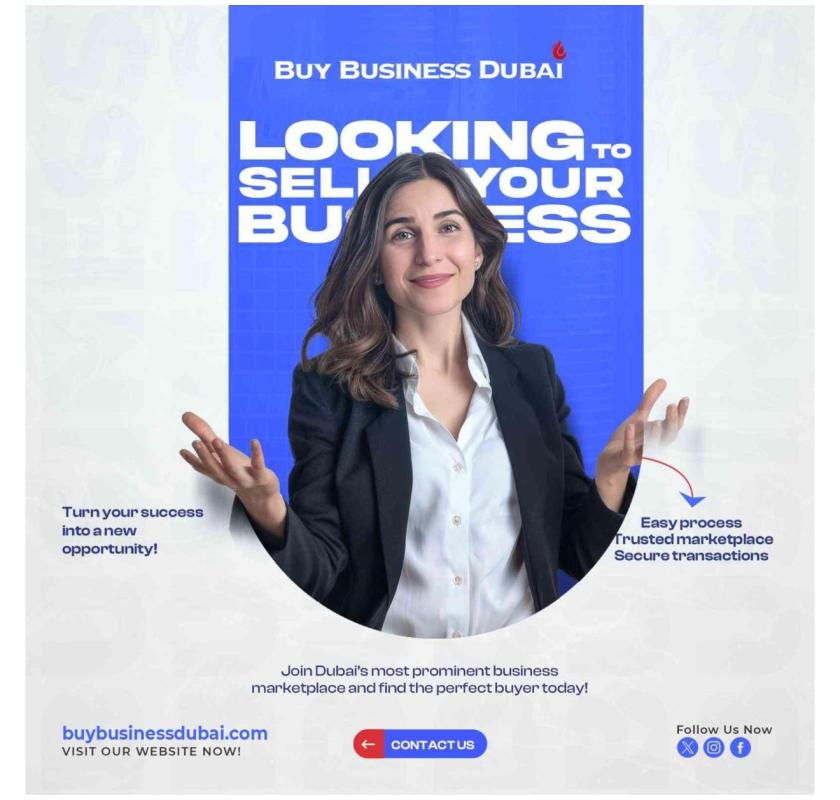 Buy and Sell Businesses in Dubai – Buy Business Dubai