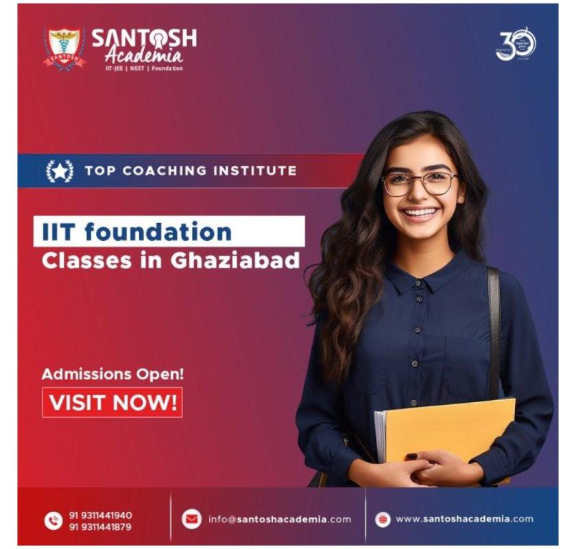 IIT foundation Classes in Ghaziabad enabling structured basic learning