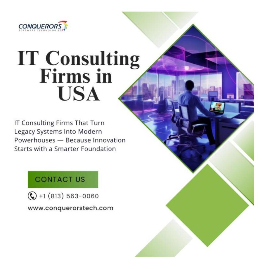 IT Consulting Firms in Florida | Conquerors Tech