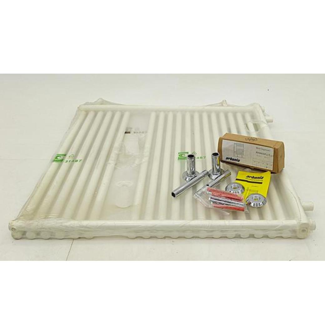 Arbonia Bagnotherm BT79 Badheizkörper 84×83 cm mit Montageset
