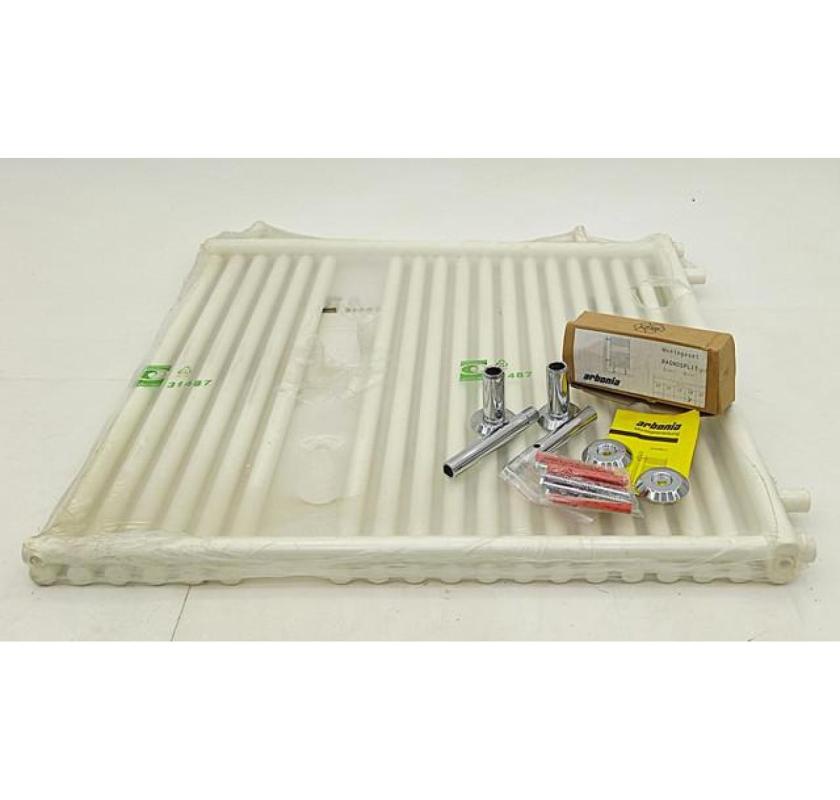 Arbonia Bagnotherm BT79 Badheizkörper 84×83 cm mit Montageset