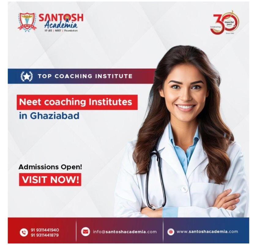 Neet coaching Institutes in Ghaziabad for disciplined exam preparation