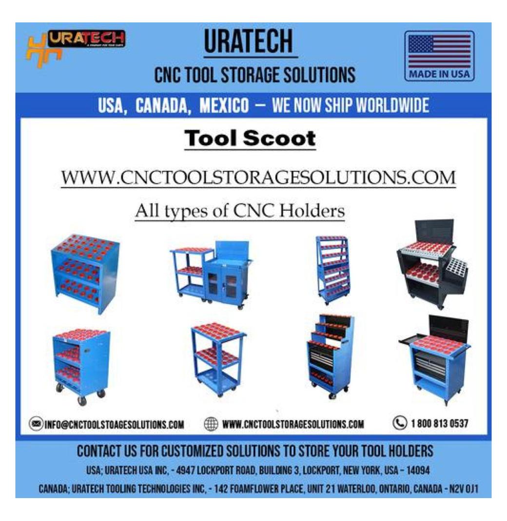 Tool Scoot – Heavy-Duty CNC Tool Holder Storage by Uratech