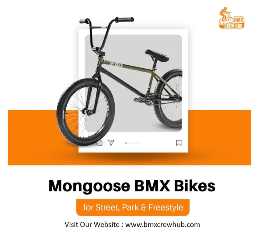 Mongoose BMX Bikes for Street, Park & Freestyle