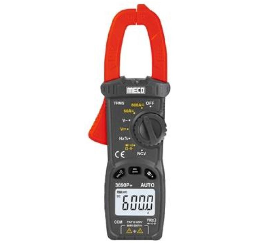 Buy Today the 3690P+AUTO 3-5/6 Digit TRMS Clamp Meter