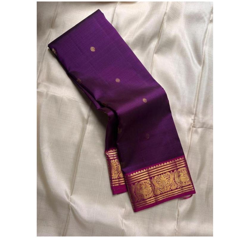 Is this purple saree suitable for festive events?
