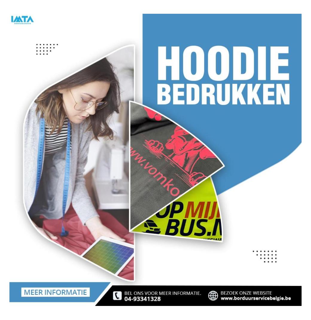 Hoodie Bedrukken