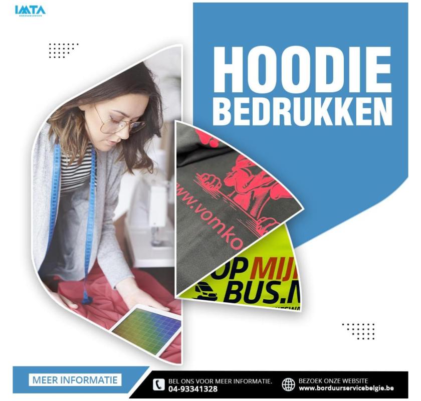 Hoodie Bedrukken
