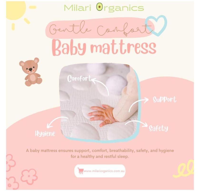 Supportive Baby Mattress for Growing Bodies