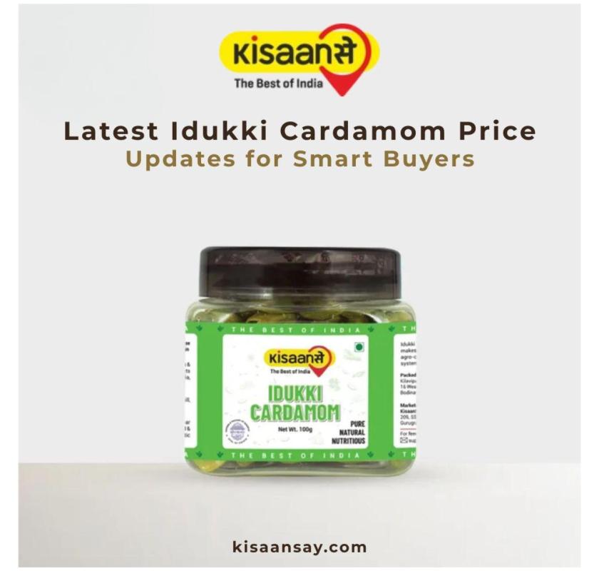 Latest Idukki Cardamom Price Updates for Smart Buyers