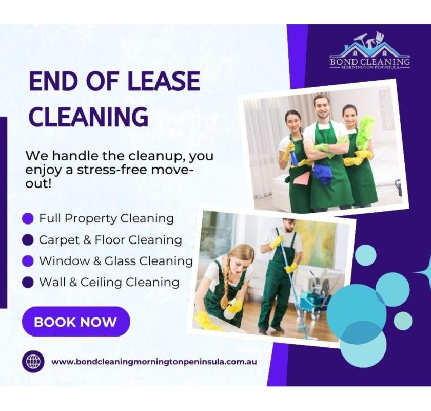 Bond Back Guarantee with Our End of Lease Cleaning
