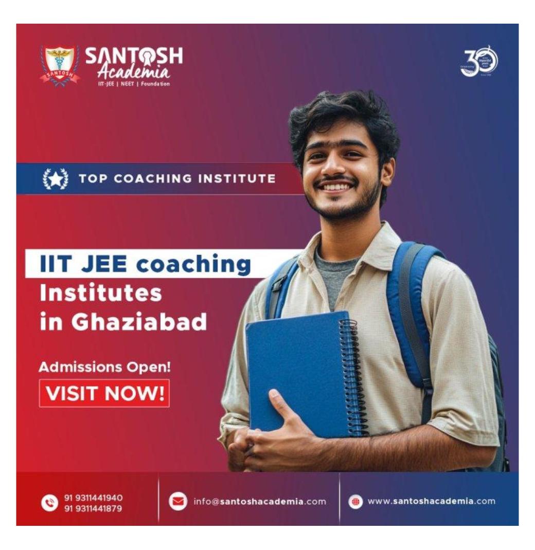 IIT JEE coaching Institutes in Ghaziabad for structured engineering training