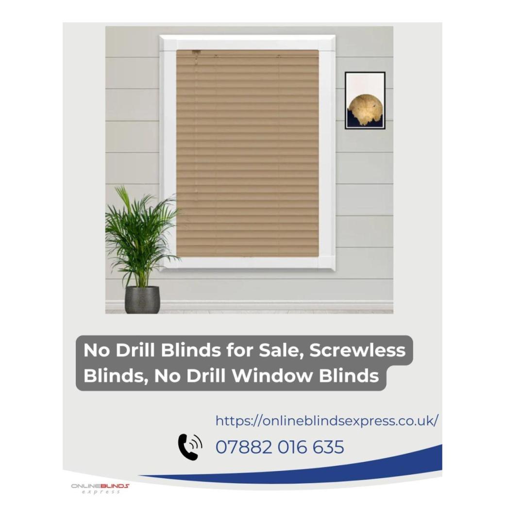 No Drill Window Blinds – Easy Install, Screwless Blinds