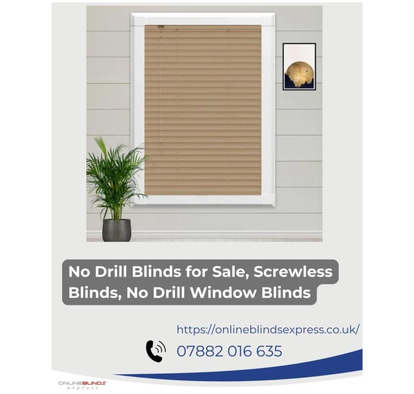 No Drill Window Blinds – Easy Install, Screwless Blinds