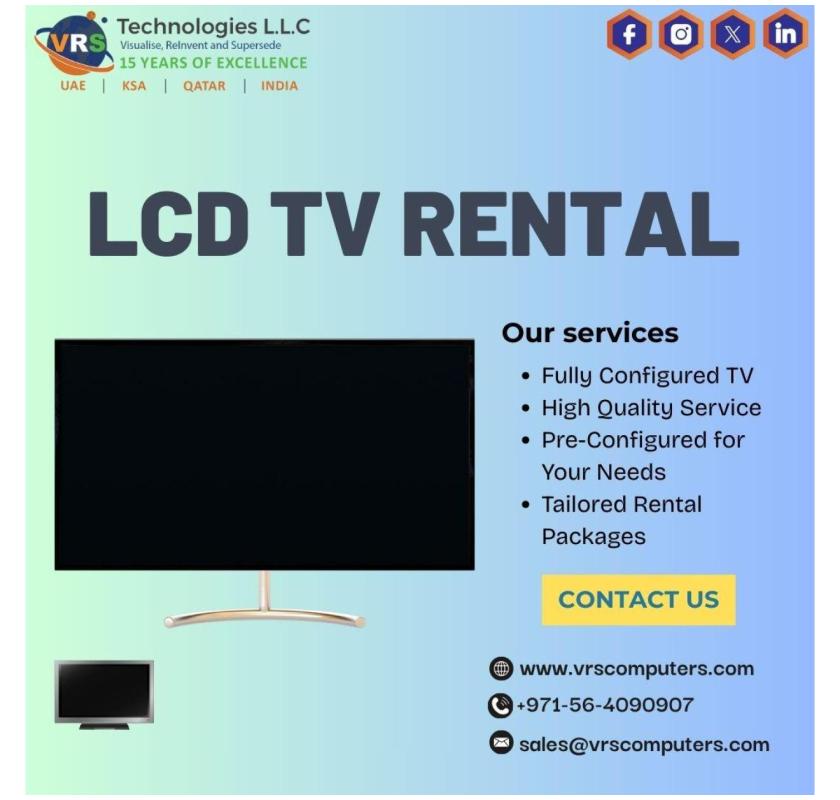 How Does Lcd Tv Rental Support Clear Displays at Key Events Today?