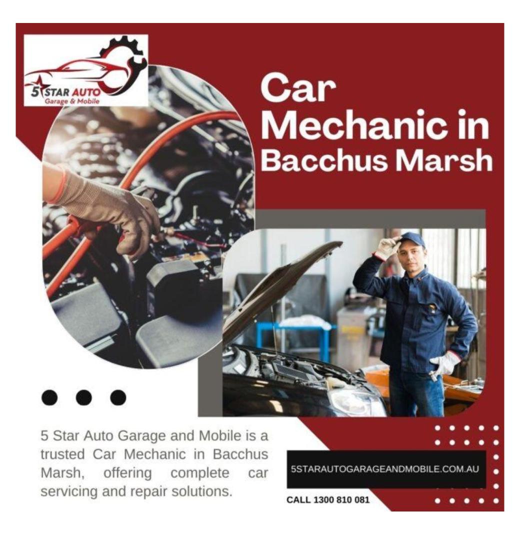 Trusted Car Mechanic Bacchus Marsh