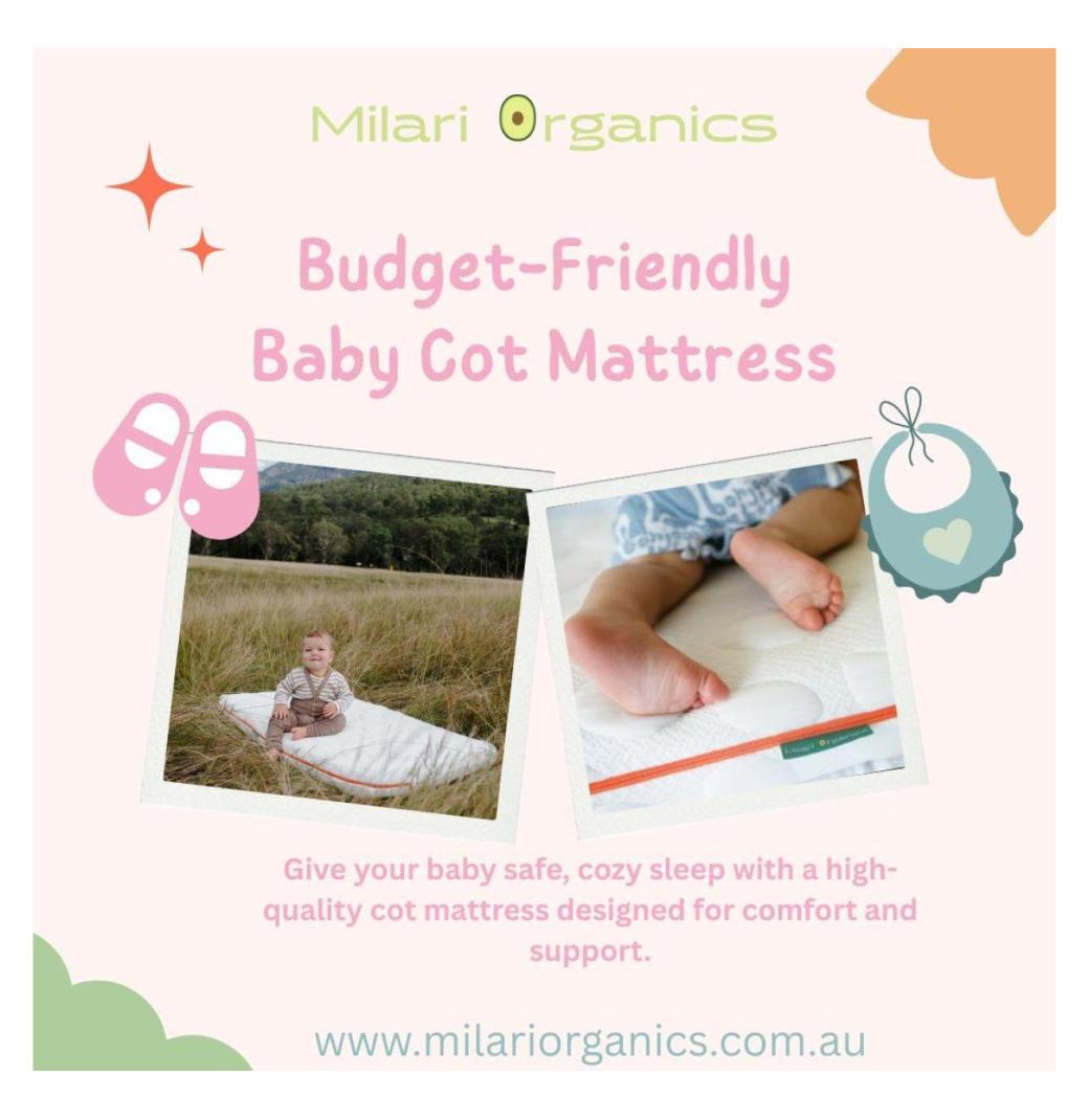 Affordable Baby Cot Mattress for Peaceful Nights