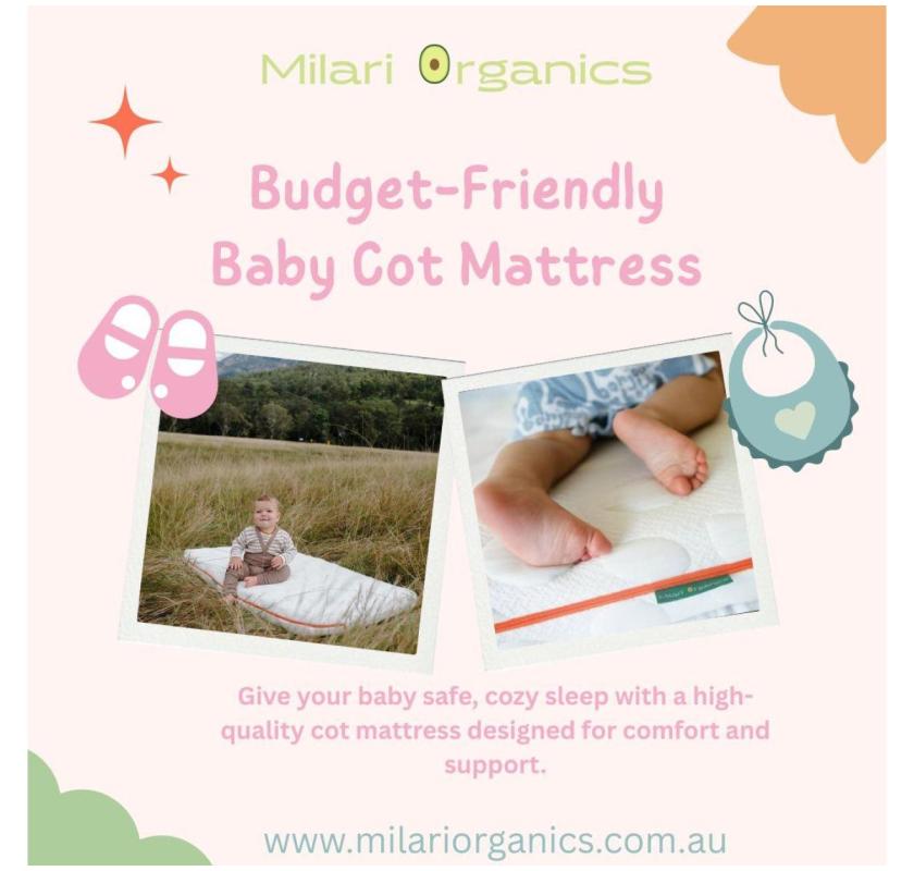 Affordable Baby Cot Mattress for Peaceful Nights