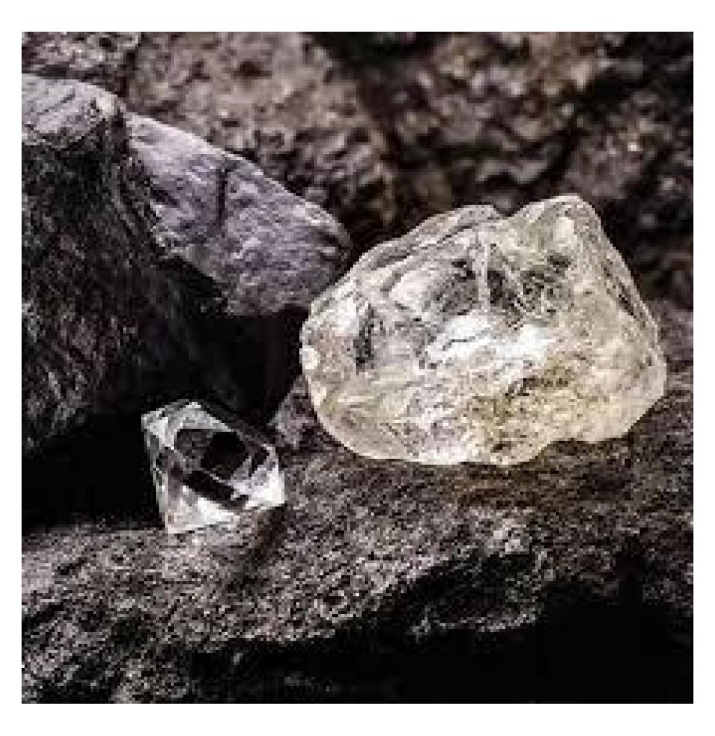 Natural rough diamonds available for sale