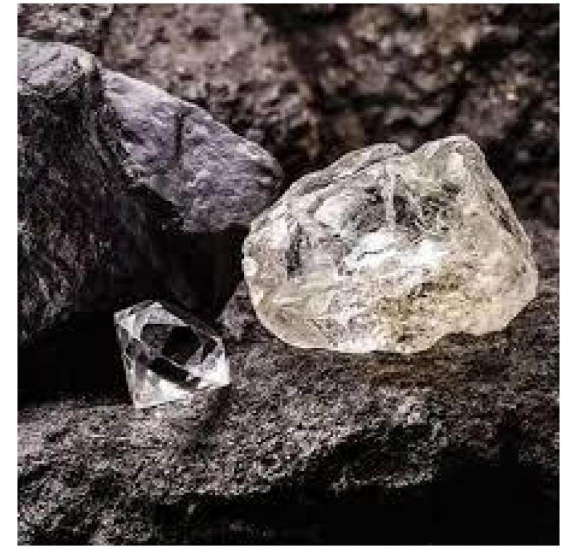 Natural rough diamonds available for sale