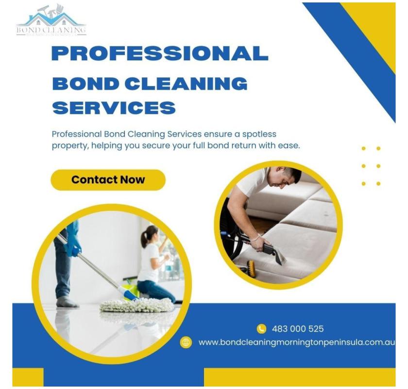 Stress-Free End of Lease Bond Cleaning Services