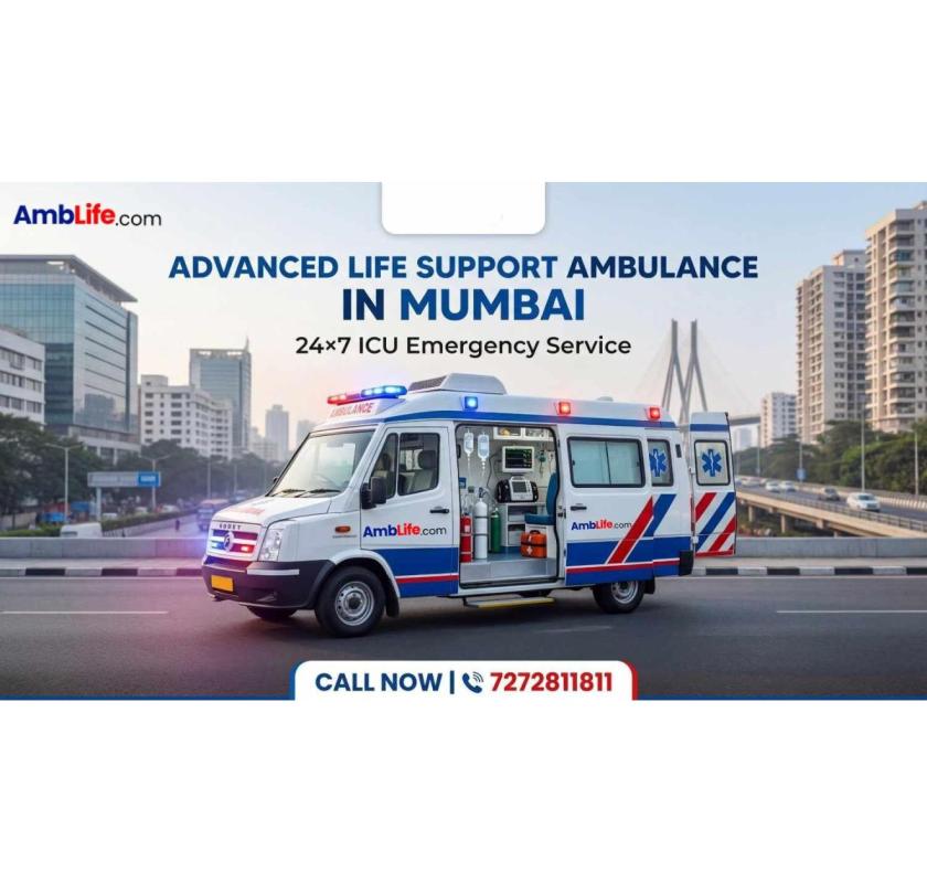 Advanced Life Support Ambulance Service In Mumbai	