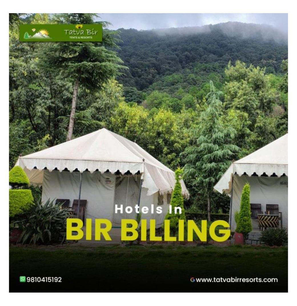 Comfortable Hotels In Bir Billing for Nature Lovers