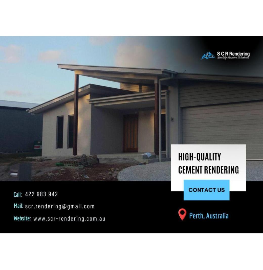 High-Quality Cement Rendering in Brisbane