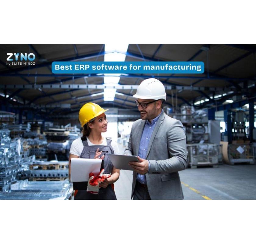 ERP Software For Manufacturing Industry | ZYNO By Elitemindz