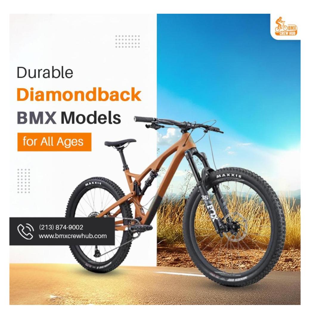 Durable Diamondback BMX Models for All Ages
