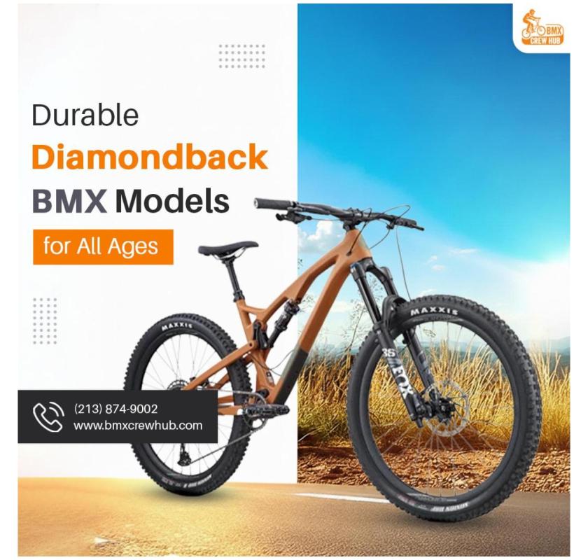Durable Diamondback BMX Models for All Ages