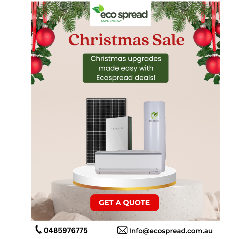 Ecospread Christmas Sale – Smart Energy Upgrades Made Easy
