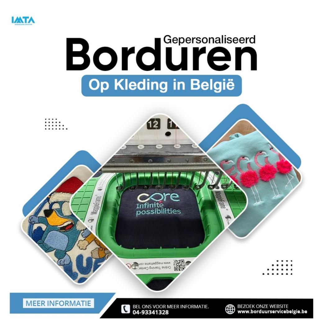 Gepersonaliseerd Borduren op Kleding in België