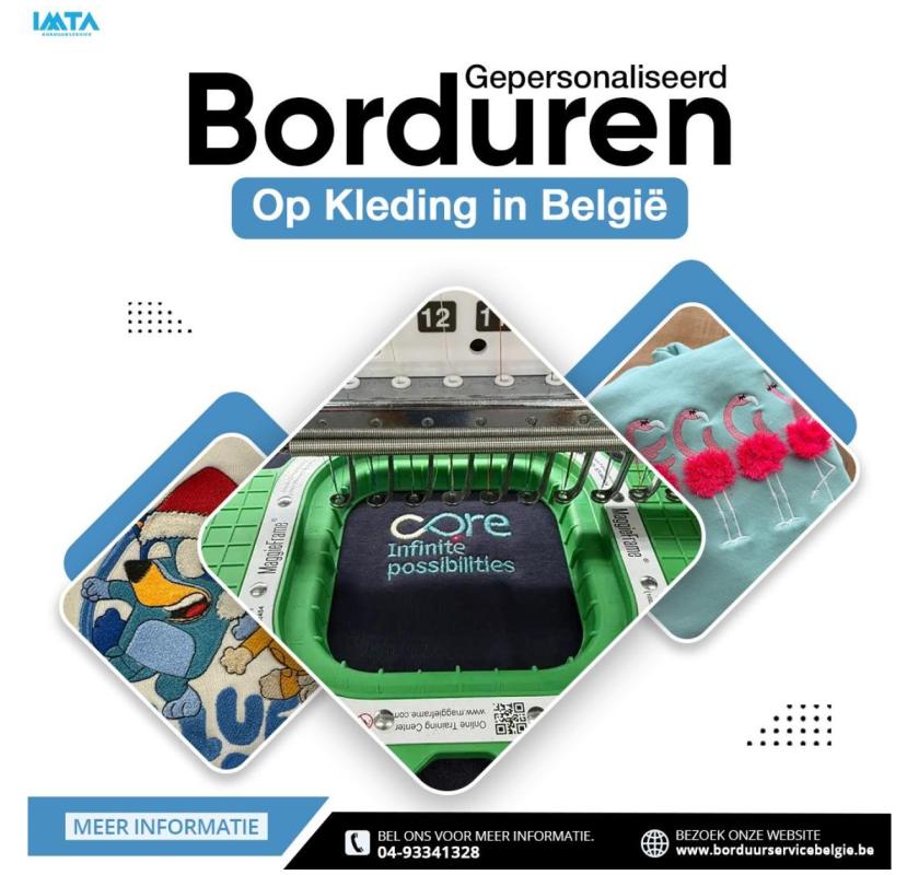 Gepersonaliseerd Borduren op Kleding in België