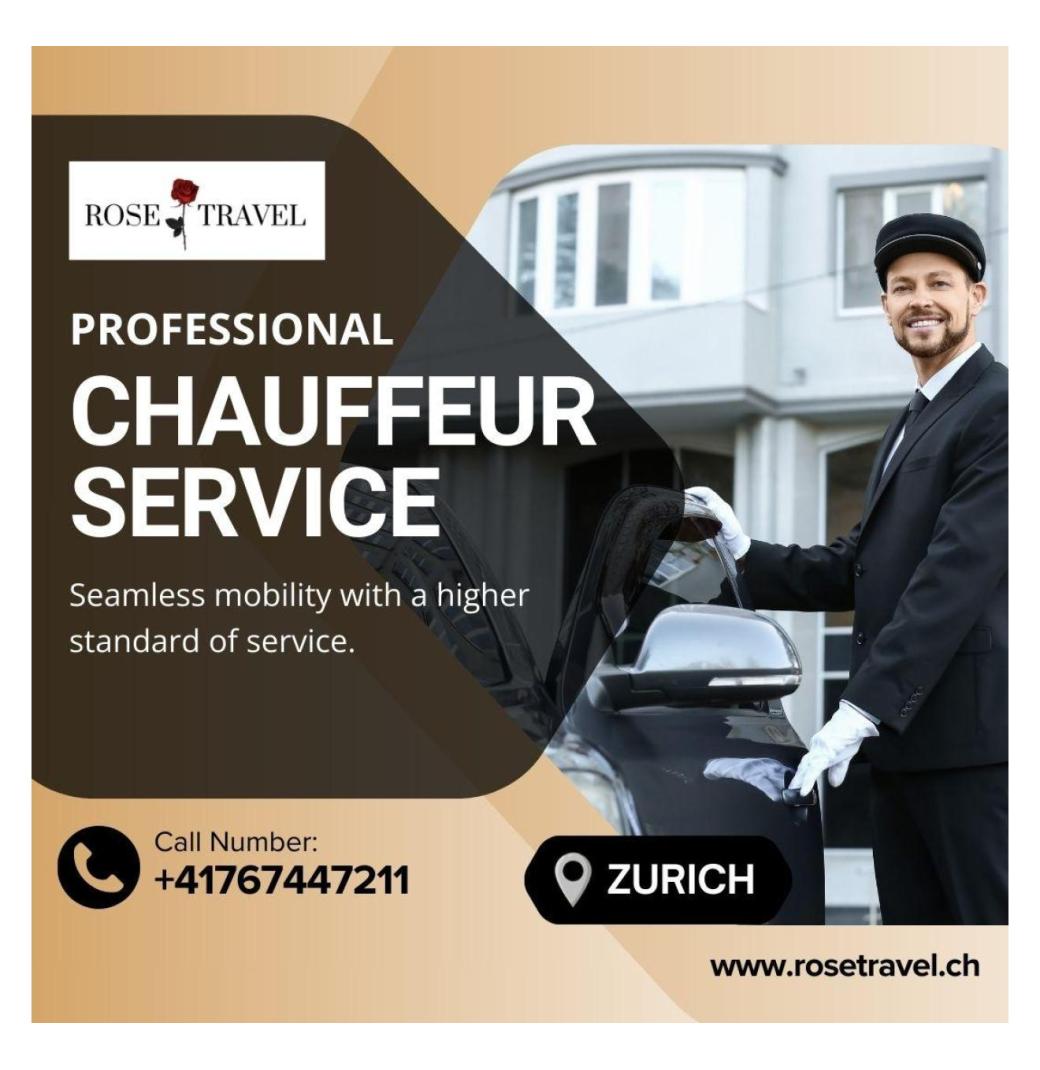 Chauffeur Service in Zurich
