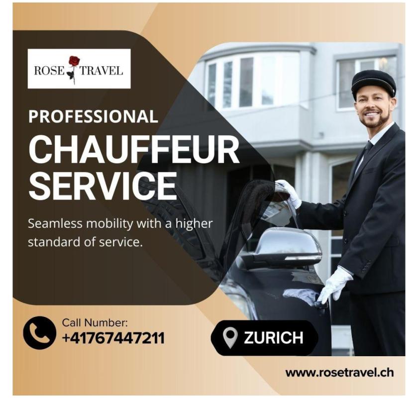 Chauffeur Service in Zurich