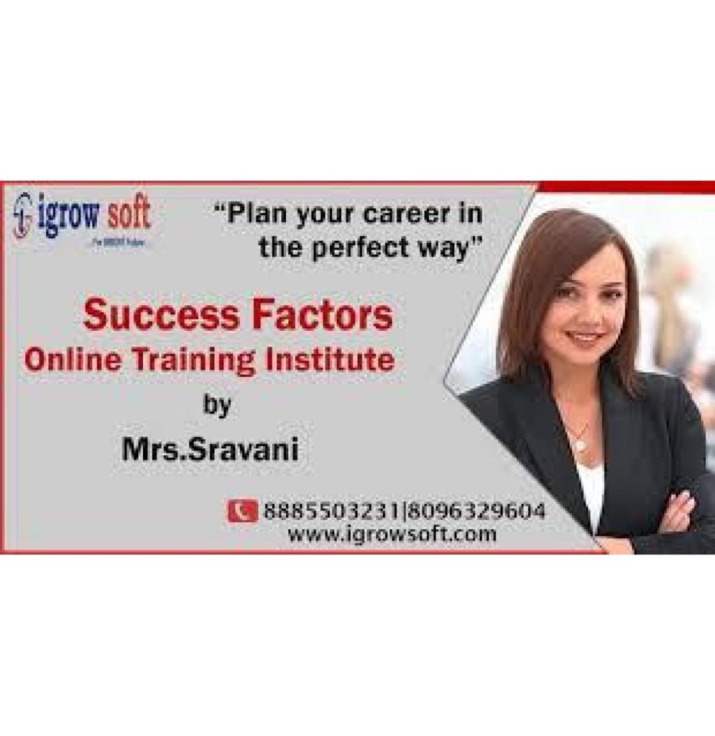  SAP Success Factors training and placement Assistance | Igrowsoft