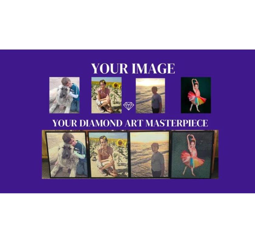 Custom Diamond Art – Turn Your Memories into Sparkling Masterpieces