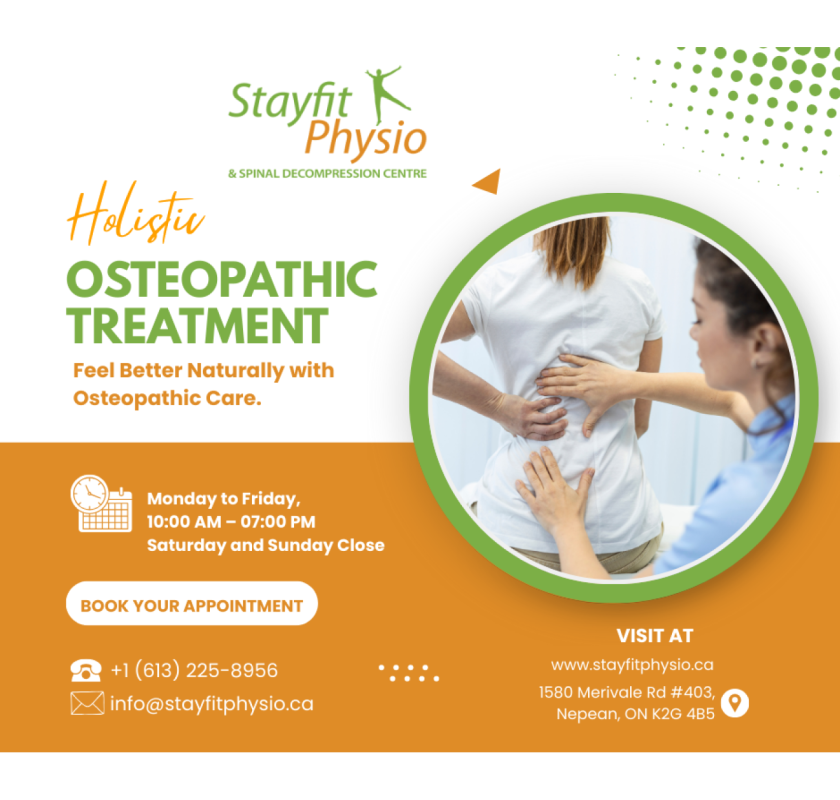 Osteopathic Treatment in Nepean | Osteopathy Near Me