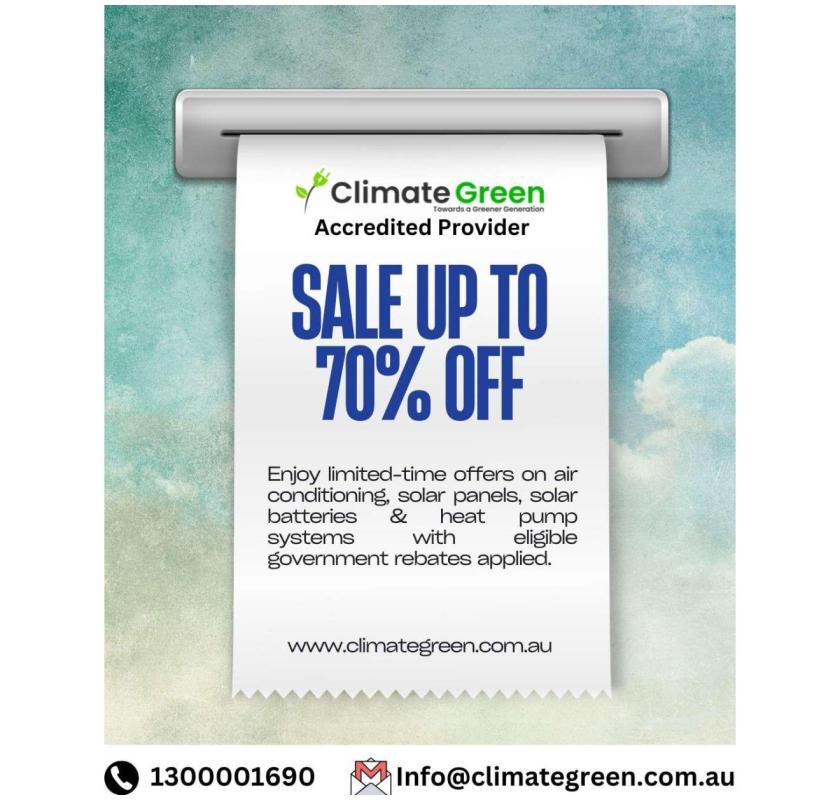 SALE UP TO 70% OFF – ENERGY UPGRADES IN MELBOURNE 