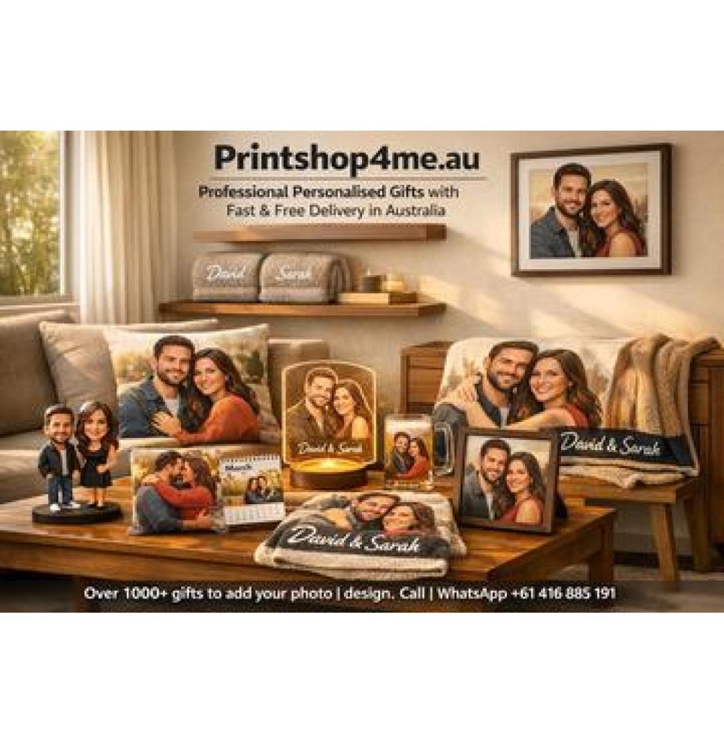 Personalised Gifts Australia | Custom Photo & Handmade Gifts Online