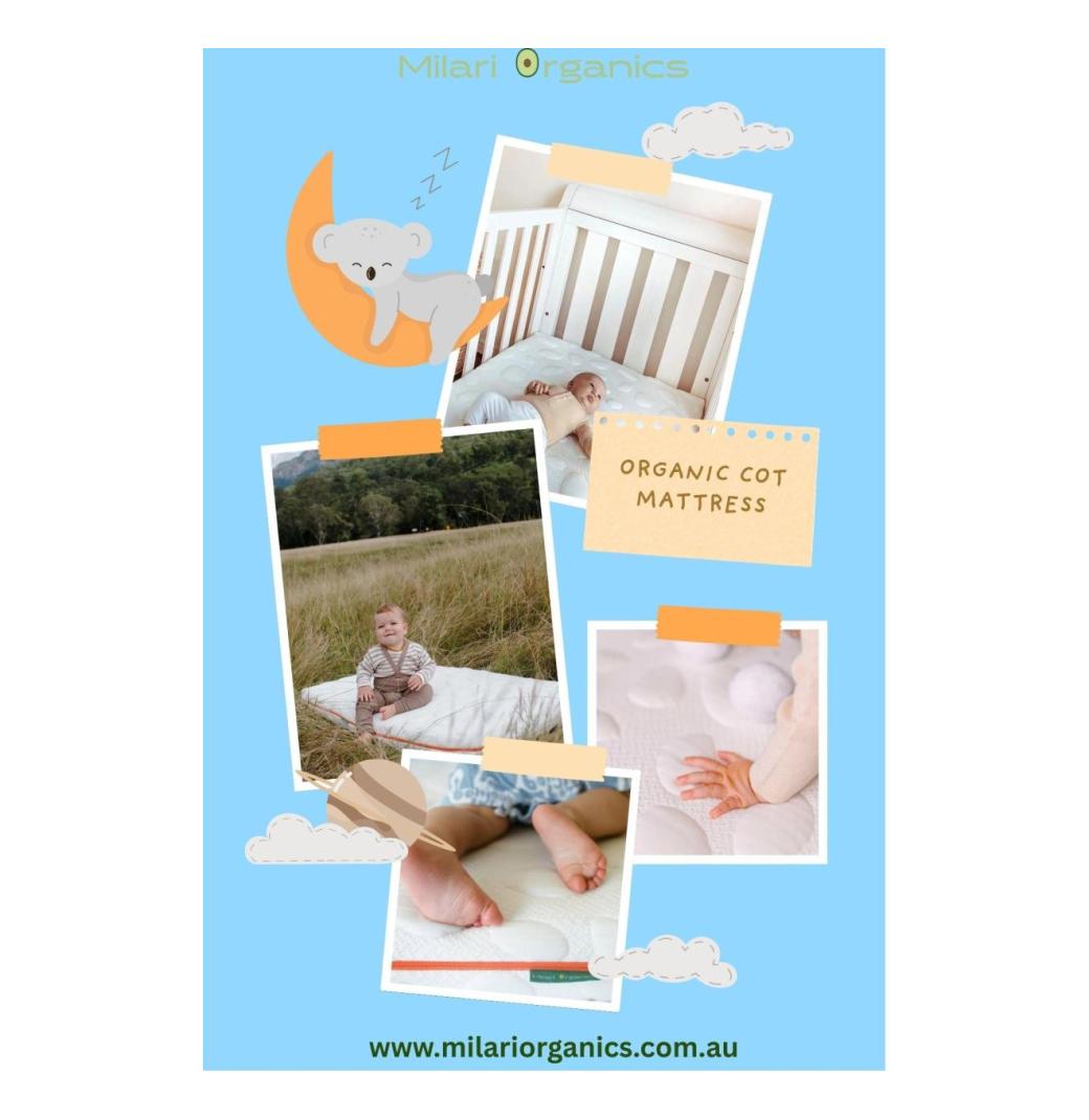 Non-Toxic Organic Cot Mattress for Peaceful Nights - 1/3