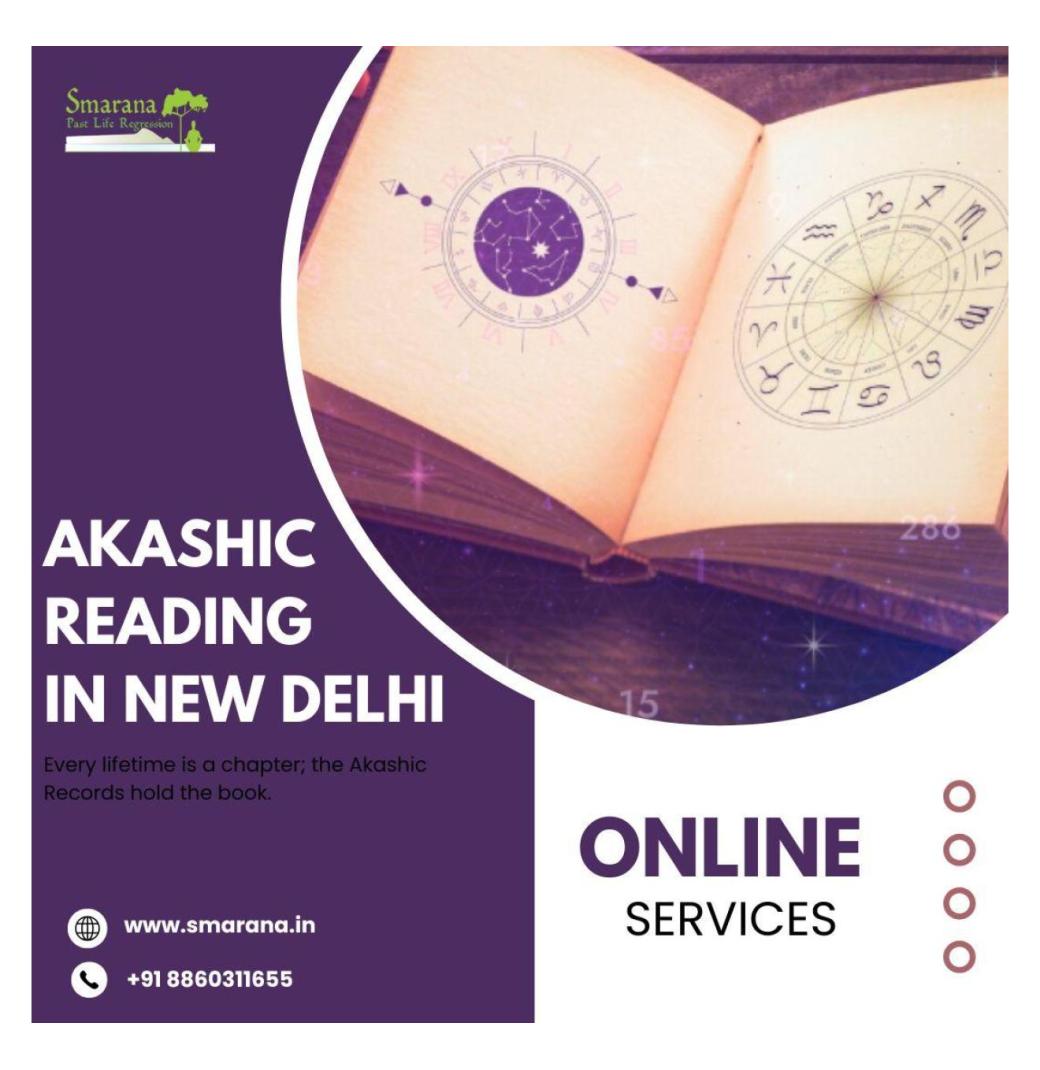Book an Akashic reading in India - From A Best Therapy Centre