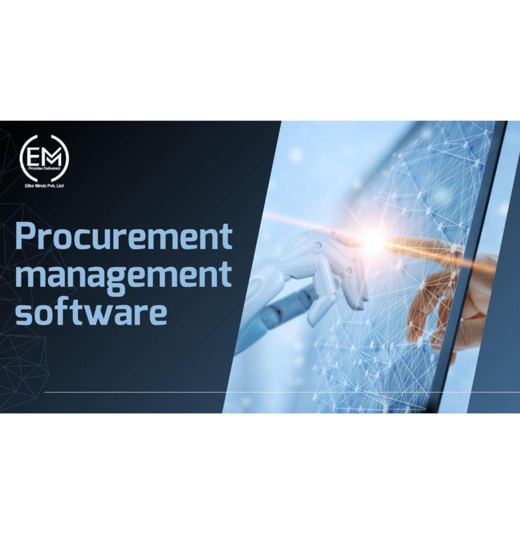 E Procurement Software with Approval & Spend Tracking
