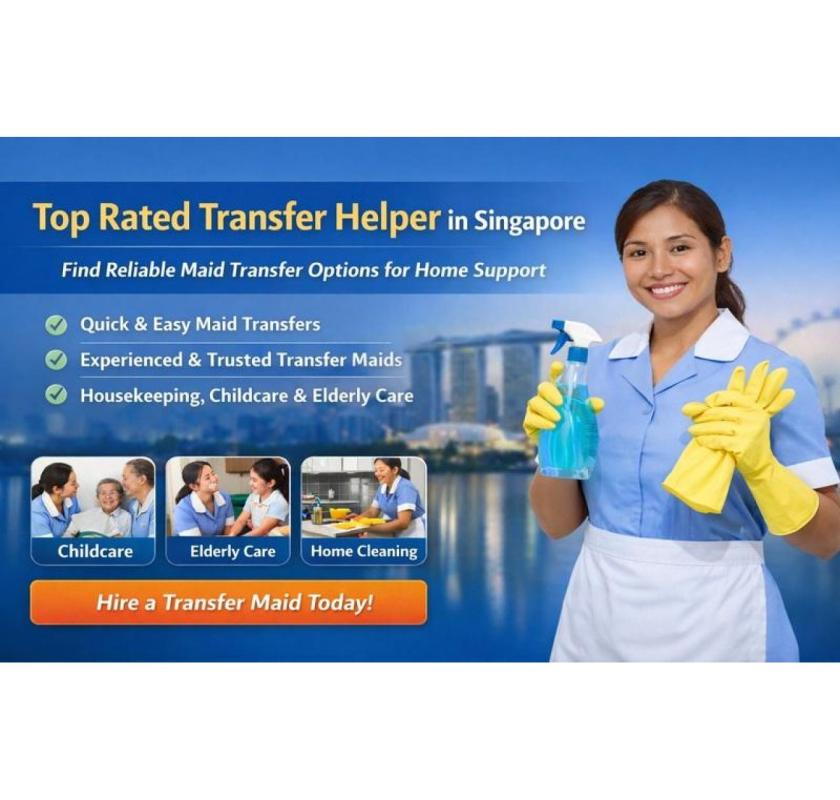 Top Rated Transfer Helper in Singapore for Reliable Domestic Help