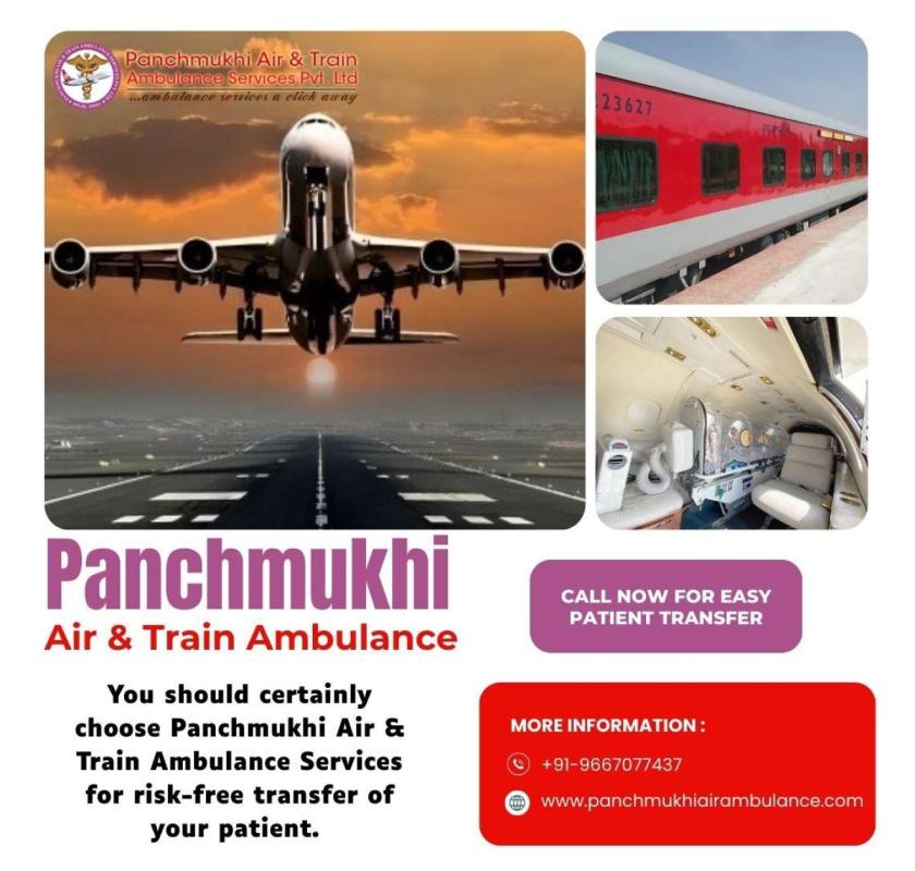 Choose Air Ambulance from Patna with Splendid Medical System